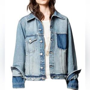 Levi's made & crafted
Free People patchwork denim